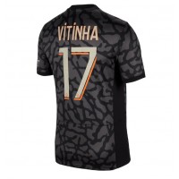 Paris Saint-Germain Vitinha Ferreira #17 Tredjetrøje 2023-24 Kortærmet